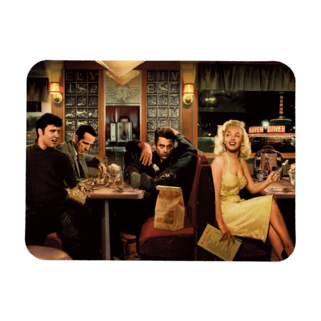 Magnet Flexible Plaque bleue (Horizontal)