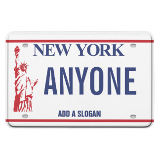 Magnet Flexible Plaque de licence New York (personnalisée)