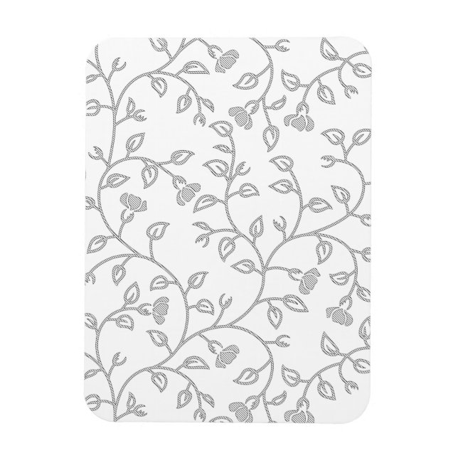 Magnet Flexible Platine, Dérive de neige, Conception décorative de (Vertical)