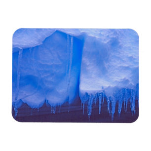 Magnet Flexible Pléneau Graveyard Iceberg, Antarctique :Bleu