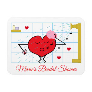 Magnet Flexible Pluie d'amour pour la mariée