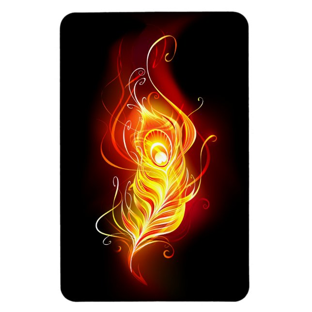 Magnet Flexible Plumes de paquetage de feu (Vertical)