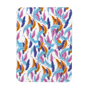 Magnet Flexible Plumes multicolores