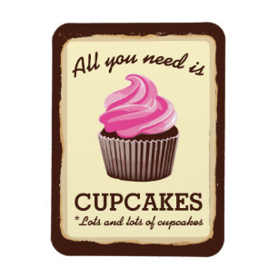 Magnet Flexible Plus d'aimant de cupcakes