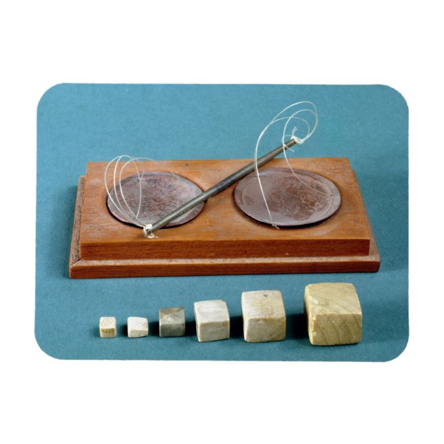 Magnet Flexible Poids du chert et balance du cuivre, Mohenjodaro,  (Horizontal)
