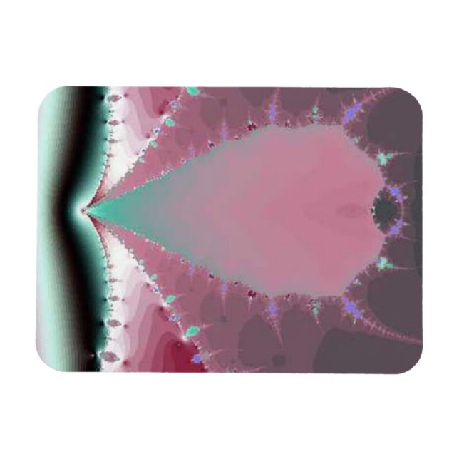 Magnet Flexible Point de pression rose (Horizontal)