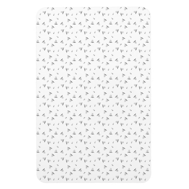 Magnet Flexible Point, Nickel Gris (Vertical)