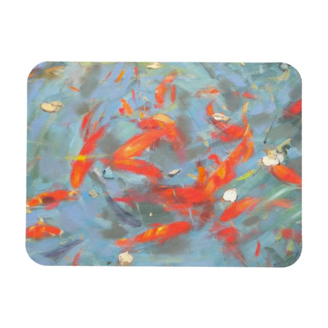 Magnet Flexible Poisson d'or 2010 2 (Horizontal)