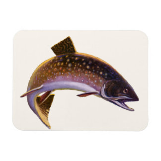 Magnet Flexible Poisson Vintage, Pêcheur de Pêche Sportive