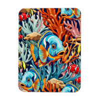 Poissons Tropicaux Couleurs Été Vibes