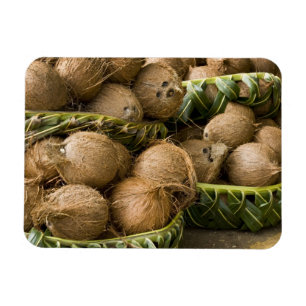 Magnet Flexible Polynésie, Royaume des Tonga. Affichage des noix 