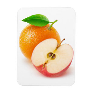 Magnet Flexible Pomme et orange