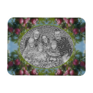 Magnet Flexible Pommes Rouges Sur Arbre Ajouter Votre Photo