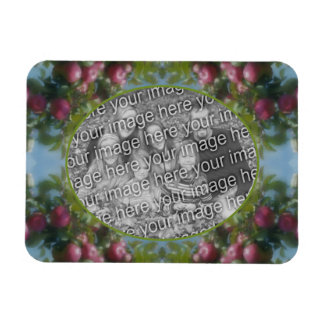Magnet Flexible Pommes Rouges Sur Arbre Ajouter Votre Photo