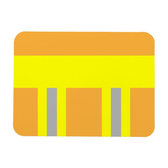 Magnet Flexible Pompier Symbole Uniforme (Horizontal)