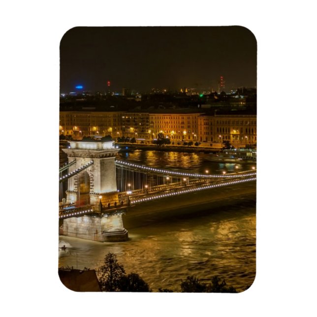 Magnet Flexible Pont à chaînes de Budapest (Vertical)
