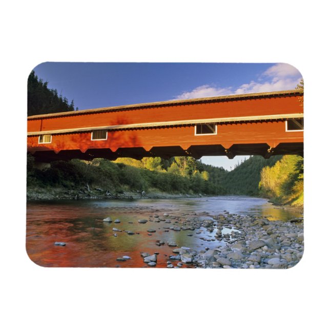 Magnet Flexible Pont couvert d'Office le plus long en Oregon à 2 (Horizontal)