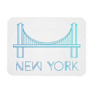 Magnet Flexible Pont de Brooklyn New York City