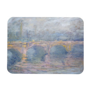 Magnet Flexible Pont de Claude Monet Waterloo, Londres, au