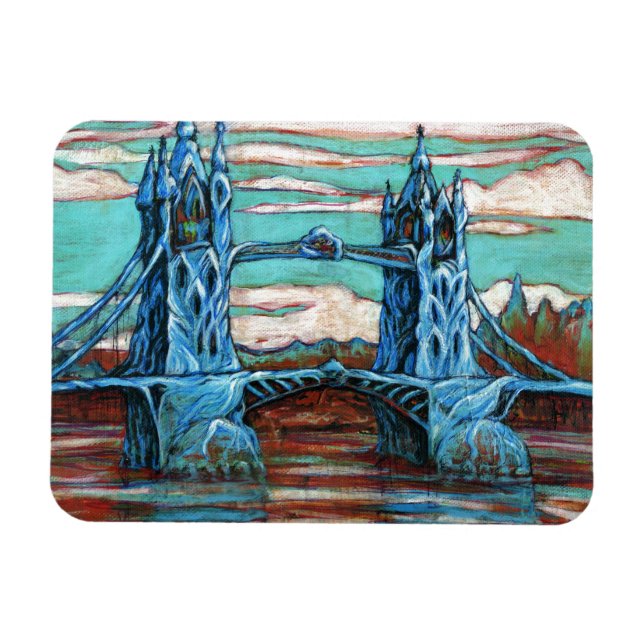 Magnet Flexible Pont de tour biologique Alien en croissance à Imag (Horizontal)