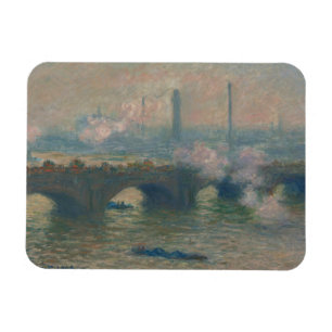 Magnet Flexible Pont de Waterloo, Day gris, 1903 (huile sur la