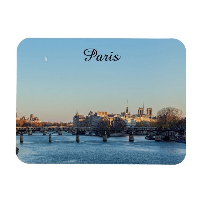 Magnet Flexible Pont des Arts et ile de la Cite - Paris, France (Horizontal)