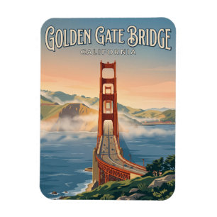 Magnet Flexible Pont du Golden Gate Californie