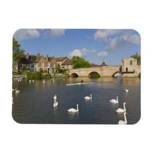 Magnet Flexible Pont en pierre voûté et rivière Ouse, St Ives,