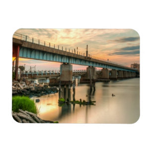 Magnet Flexible Pont en train de Rockaway