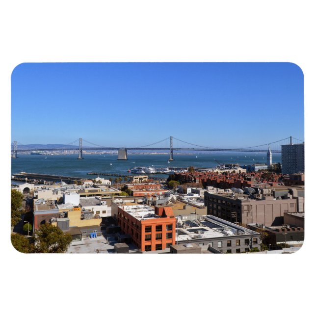 Magnet Flexible Pont Golden Gate (Horizontal)