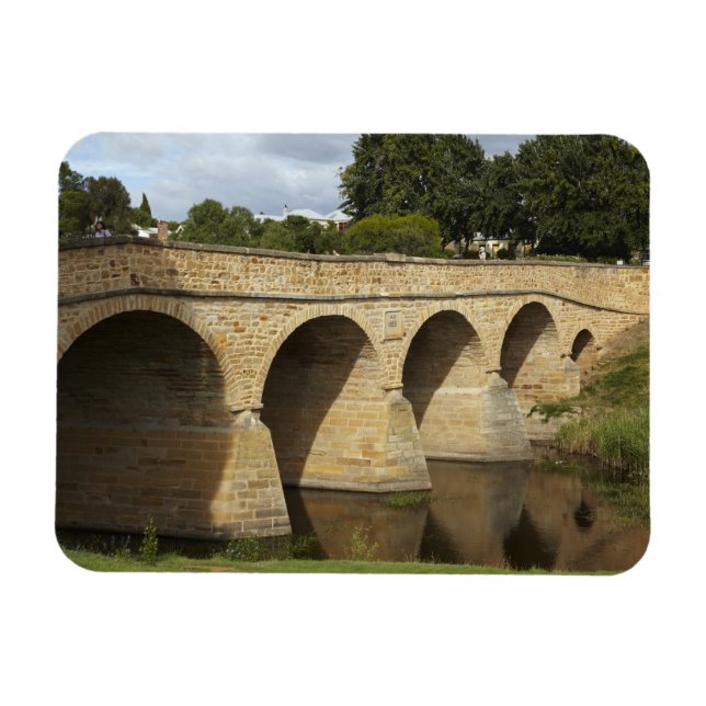 Magnet Flexible Pont Historique de Richmond (le plus ancien d'Aust (Horizontal)