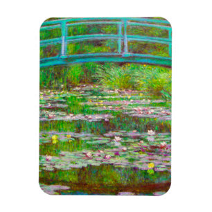Magnet Flexible Pont japonais Monet et nappes d'eau