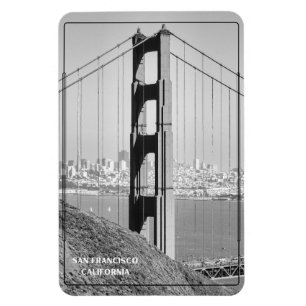 Magnet Flexible Pont Monochrome Golden Gate