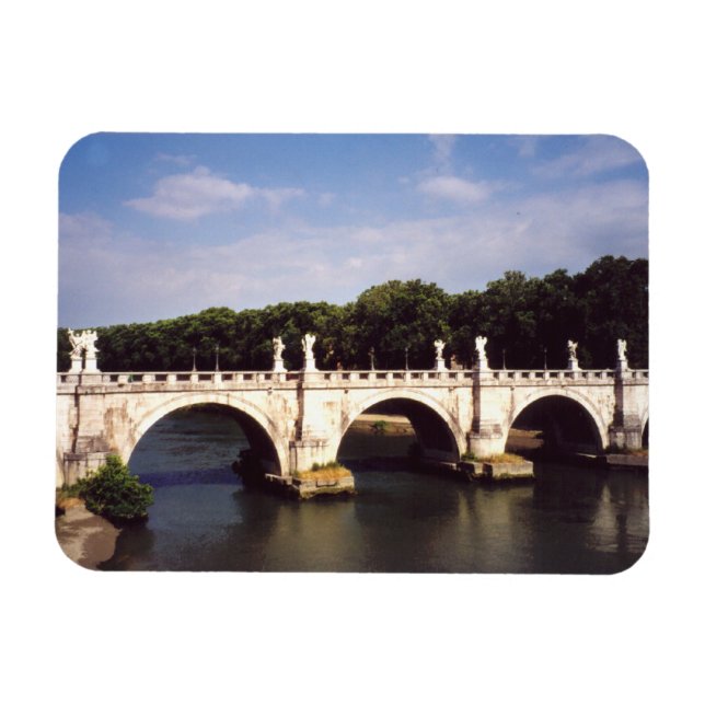 Magnet Flexible Pont Sant'Angelo à Rome, Italie (Horizontal)