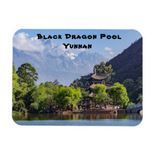 Magnet Flexible Pool de dragons noirs - Yunnan, Chine