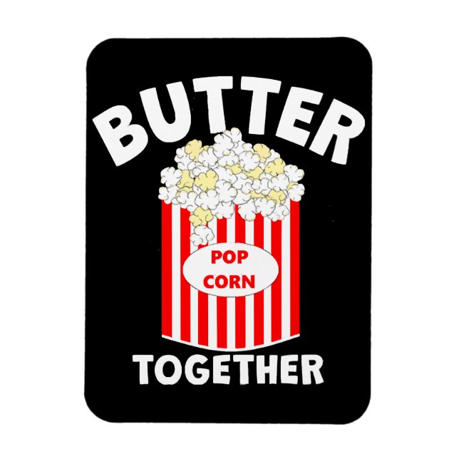 Magnet Flexible Popcorn de film BUTTER Together (Vertical)