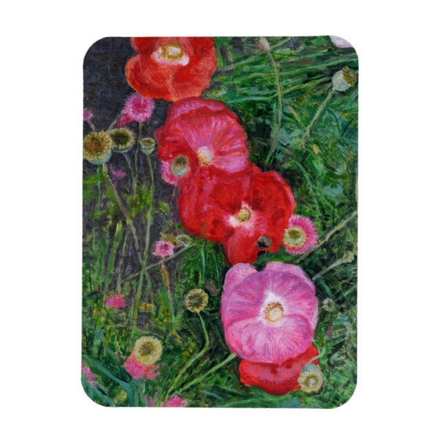 Magnet Flexible Poppies 2009 (Vertical)