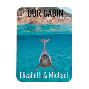Magnet Flexible Porte de croisière personnalisée Marque de dauphin