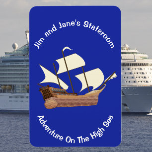 Magnet Flexible Porte de la salle d'état du navire pirate