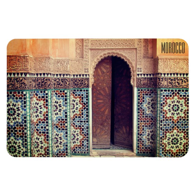 Magnet Flexible porte de mosaïque maroc (Horizontal)