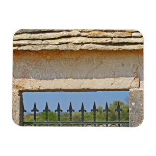 Magnet Flexible Porte et clé de voûte sculptée avec Montrachet,