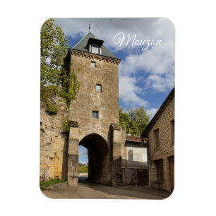 Magnet Flexible Porte médiévale de Mouzon, France