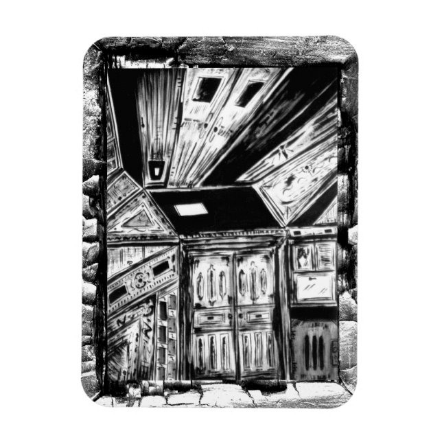 Magnet Flexible Portes ouvertes (Vertical)