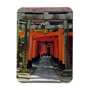 Magnet Flexible Portes Torii - Kyoto, Japon, Asie