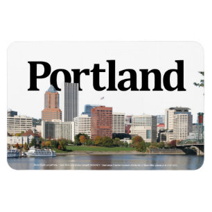 Magnet Flexible Portland ou horizon avec Portland dans le ciel
