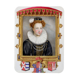 Magnet Flexible Portrait de 1512-1548) sixièmes épouses de