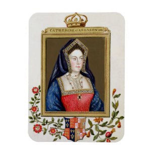Magnet Flexible Portrait de Catherine d'Aragon (1485-1536) ęrs Qu