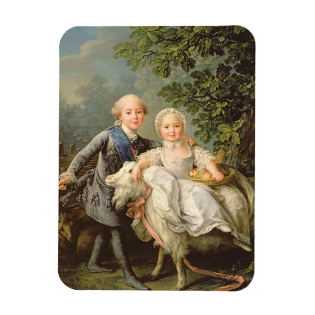 Magnet Flexible Portrait de Charles Philippe de France (1757-1836) (Vertical)