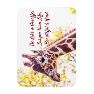 Magnet Flexible Portrait de Giraffe
