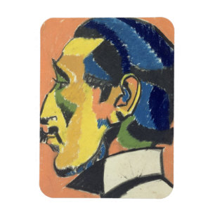 Magnet Flexible Portrait de Horace Brodsky (1885-1969) (en pastel